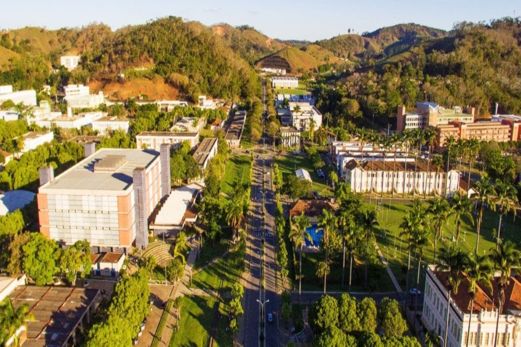 Universidade Federal de Viçosa se prepara para receber cerca de 17 mil estudantes. - Foto: Google