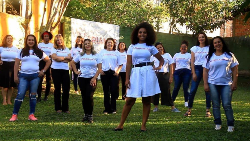 Grupo Mariana Mulheres Que Inspiram comemorando o dia 26 de agosto, o Dia Internacional da Igualdade Feminina. Foto/Reprodução: Instagram.